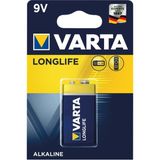 Varta 20 Adet Varta 9V Longlife Alkaline Pil Toptan Satış