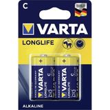 Varta 20 Adet Varta Longlife Alkalin C Orta Boy Pil Toptan Satış