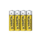 Varta 2006 Superlife AA Boyut 4'lü Kalem Pil Tek Kullanımlık Yüksek Performanslı