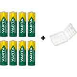 Varta 2700 Mah Aa Şarjlı Kalem Pil 8'li + Pil Saklama Kutusu