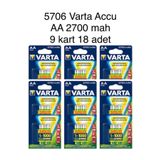Varta 2700 Mah Aa Şarjlı Pil 18 Adet