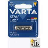 Varta 27A / LR27 12V Pil - 1 Adet