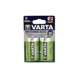 Varta 3000Mah D Boy Şarjlı Büyük Pil 2Adet