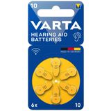 Varta 393576 V10 İşitme Cihazları için Düğme Piller 6 adet