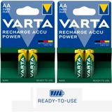 Varta 4 Adet 2600MAH Ni-Mh Ready To Use Aa Şarjlı Kalem Pil Yüksek Verimlilik Varta 2600-4
