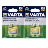 Varta 4 Adet 2700mah Ni-Mh Aa Şarjlı Pil