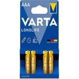 Varta 4103 Longlife Alkalin Aaa Ince Kalem Pil 4'lü Paket-Erpilsan