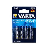 Varta 4903 Longlife Power AAA 4'lü İnce Kalem Pil