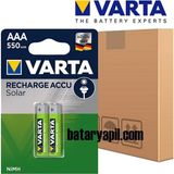 Varta 550MAH Aaa Ince Şarjlı Kalem Pil 20 Adet