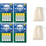 Varta 56616 Şarj Edilebilir Value 16 Adet 2100MAH Aa Kalem Pil+Saklama Kesesi Hediye