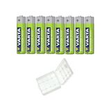 Varta 56703 800 mAh AAA Ni-MH Şarj Edilebilir İnce Kalem Pil 8'li + Pil Kutusu