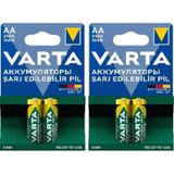 Varta 56706 2100 mAh AA Ni-MH 4x2 Şarj Edilebilir Kalem Pil