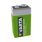 Varta 56722 200 mAh 9 V Ni-MH 10 Adet Şarj Edilebilir Pil
