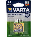Varta 5716 2600 mAh AA Ni-MH 2 Adet Şarj Edilebilir Kalem Pil