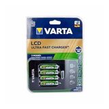 Varta 57685101441 LCD Ultra Hızlı Pil Şarj Cihazı 4x2100 mAh Pilli