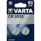 Varta 6032 Cr2032 3V Elektronik Lityum Pil 2'Li Özel Paket