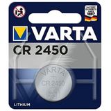 Varta 6450 CR2450 Lithium 3V 10'lu Pil