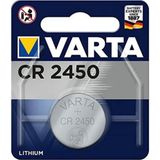 Varta 6450 CR2450 Lithium 3V Pil