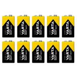 Varta 6F22 Çinko Karbon Shrink 9 V Pil 10 Adet