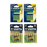 Varta 8 x 2100 Mah Aa + 8 x 800 Mah Aaa Şarjlı Pil - 16 Adet