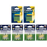 Varta 8 x 2700 Mah AA + 8 x 800 Mah AAA Şarjlı Pil