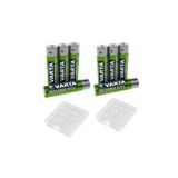 Varta 800 Mah Aaa Şarjlı Pil 8Li (Pil Kutusu Hediyeli)