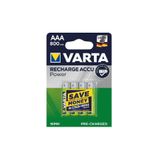 Varta 800mah Aaa Şarj Edilebilir Ince Kalem Pil 4'lü Paket