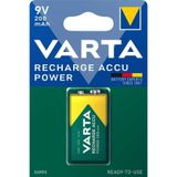 Varta 9 Volt 200 Mah Şarj Edilebilir 9 Volt Kare Pil 9v Şarjlı Pil 9v Pil Şarjlı 9 Volt Şarjlı Pil