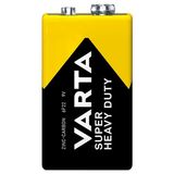 Varta 9 Volt Çinko Pil 12'li Süperlife Modeli Uzun Ömürlü Tek Kullanımlık Pil
