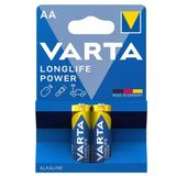 Varta Aa 1.5V Alkalin 2’Li Paket Pil – Longlife Power (4906)