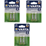 Varta Aa 1600 Mah Recharge Accu Phone Şarjlı 2'li Kalem Pil 3 Paket