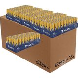 Varta AA Kalem Pil 600'lü Koli Aa R6P 1.5V Super Heavy Duty Tek Kullanımlık Pil Çinko