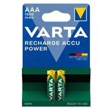Varta Aaa 1.2V 1000Mah Ni-Mh 2’Li Paket Pil – Accu (57033)