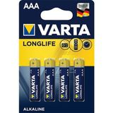 Varta Aaa 1.5 V Alkalin Ince Kalem Pil 4'lü Paket