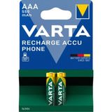 Varta AAA 550 mAh Tek Kullanımlık Pil 1,5 V Yüksek Performanslı 2'li Paket