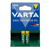 Varta Aaa Şarjlı Pil 800 Mah 2 Li Paket 7975