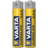 Varta Aaa Süperlife 2 Adet 1 Adet Gri İnce Kalem Pil