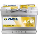 Varta Akü 12V 70 Ah Amper 760A Cca Start&Stop Dynamic Agm A7
