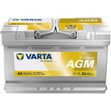 Varta Akü 12V 80 Ah Amper 800A Cca Start&Stop Dynamic Agm A6