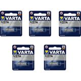 Varta Alkalin V27A 12V Tek Kullanımlık Pil 5 Adet 38-50mAh Kapasite ile Güvenilir Enerji