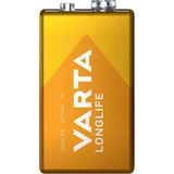 Varta Alkaline 9V Kare Pil 6LP3146 Pratik Kullanımlı Güçlü Enerji Kaynağı Multimetre Alarm Oyuncak Uyumlu - 1 Adet