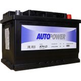 Varta Autopower Akü 74 Amper - 2 Yıl Garanti