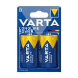 Varta Büyük Alkalin D 2'li Pil