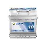 Varta C22 12V 52 Ah 470A Dynamic Slı Akü (Üretim Yılı: 2025)