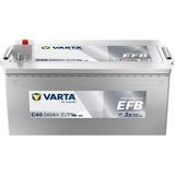 Varta C40 12V 240Ah 1200A Promotive Start Stop Efb Ağır Vasıta Akü (Üretim Tarihi:2025)