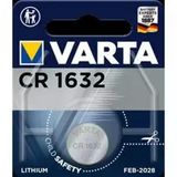 Varta CR 1632 3V Elektronik Lityum Pil Germany