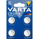 VARTA CR2016 'li Lityum Düğme Pil 4'lü paket
