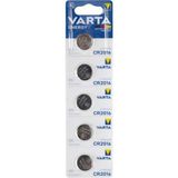 Varta CR2016 Lityum Pil (5li Paket Fiyatı) - Gri - 5'li