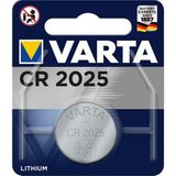 Varta CR2025 Lityum Pil Tekli Paket - Gri - 1 Adet
