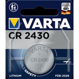 Varta CR2430 Lithium 3V Pil 300 mAh 2 V Voltaj Tek Kullanımlık Yüksek Performans - 1 Adet